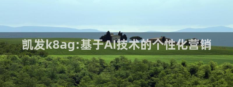 蓝图娱乐体育平台总代理：凯发k8ag:基于AI技术的个性化营销