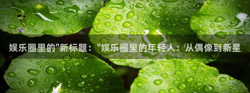 蓝图娱乐pg电子游戏在线玩：娱乐圈里的\